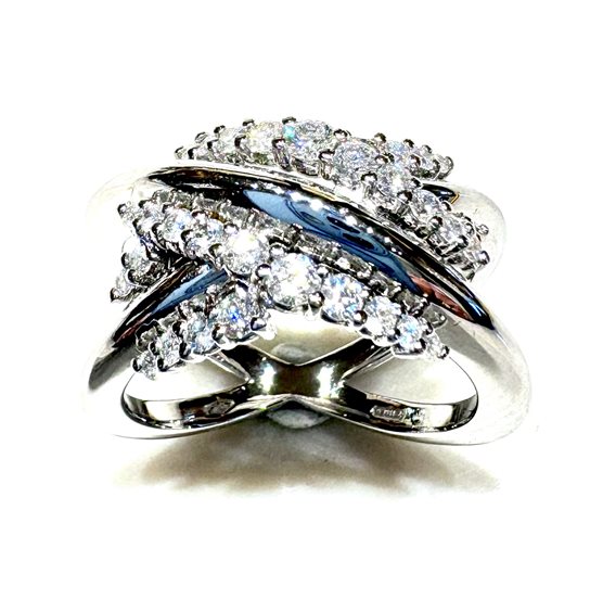 Anello Donna Oro Donna in Oro bianco Diamante 0.65 Ct DOA1664 - DOA1664